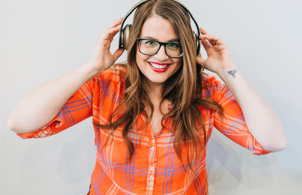 Becky Mollenkamp host of Feminist Founders podcast